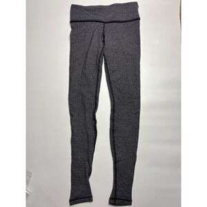 Lululemon Wunder Under Pant Heathered Herringbone Heathered Women's  Size 6?